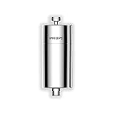 Philips Aqua Solutions Sistema filtrante doccia in linea con filtro contro cloro, impurità e calcare, Acciaio inossidabile