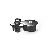 Tappwater EcoPro Compact - Il più piccolo filtro per acqua di rubinetto, filtra oltre 100 sostanze. Sistema di filtraggio a 5 stadi con nanotecnologia. Filtro per acqua di rubinetto (cromo).
