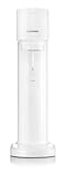 Sodastream Gasatore Gaia bianco ideale per realizzare acqua frizzante, include una bottiglia lavabile in lavasoviglie e un cilindro contenente Co2