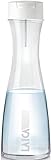 LAICA GlaSSmart Bottiglia Filtro Acqua in Vetro - Filtra Istantaneamente Mentre Si Versa - Design Resistente e Durevole -1 Cartuccia Filtro Acqua FAST DISC 30 Giorni - Capacità 1,1 L