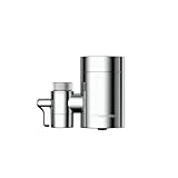 Tappwater EcoPro SMR - Filtro acqua rubinetto a 6 stadi e Swedish Mineral Rock. Filtra + 100 sostanze e aggiunge minerali essenziali per acqua pura e sana. Depuratore acqua, tecnologia unica.