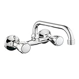 OGOMONDO Rubinetto per Lavello Cucina Modello UP Canna Alta