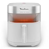 Moulinex Easy Fry Infrared, Friggitrice ad Aria 7L, Doppia Resistenza, Riscaldamento 2 Volte Più Veloce, Cottura Rapida, Lavabile in Lavastoviglie, Finestra di Osservazione, Colore Bianco, EZ831G
