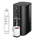 Philips Water Stazione dell'acqua a osmosi inversa ADD6901HBK/10 Elimina fino a 110 sostanze, riscaldamento istantaneo, durata del filtro di 1 anno