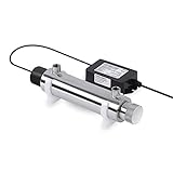 Bellerofonte Sterilizzatore Acqua Lampada UV 6 Watt Portata 2 lt/min per impianti micro filtrazione, osmosi inversa e acquario