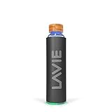LaVie 2GO Depuratore d'Acqua Compatto, Innovativo a Luce UVA, Senza Materiali di consumo. Trasforma l'Acqua del Rubinetto in Acqua Pura e Fresca in Soli 15 Minuti - Colore Grigio Antracite 0,5 L