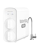 Waterdrop G5P500 Filtro per Acqua Osmosi Inversa, Certificato NSF/ANSI 372, Sistema Osmosi Inversa 7 Stadi, Sistema di Filtrazione Dell'acqua RO 500G, 2:1 da Puro a Scarico, Riduce TDS PFAS, Senza BPA