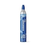 SodaStream Cilindro Co2 Addizionale in licenza d'uso, bombola Co2 alimentare ad avvitamento ideale per realizzare 60 Litri di acqua gasata può essere utilizzato su tutti i tipi di gasatore