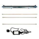 Realgoal Depuratore d'acqua UV55W-2L 12GPM