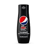 Sodastream Concentrato per la preparazione di bevande dissetanti gassate al gusto Pepsi Max. 440ml per preparare fino a 9 litri di bibita