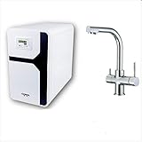 Depuragua OSMI 5: Sistema di osmosi inversa compatta domestica con rubinetto a 3 vie per acqua fredda, calda e osmotizzata