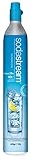 SodaStream Cilindro Co2 Addizionale in licenza d'uso, bombola Co2 alimentare ad avvitamento ideale per realizzare 60 Litri di acqua gasata può essere utilizzato su tutti i tipi di gasatore
