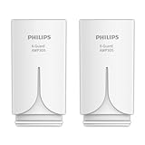 Philips Filtro acqua sul rubinetto cartdridge AWP305P2/10, confezione doppia, microfiltrazione X-Guard che riduce fino al 99% del cloro e delle sostanze che alterano il gusto