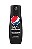 Sodastream Concentrato per la preparazione di bevande dissetanti gassate al gusto Pepsi Max. 440ml per preparare fino a 9 litri di bibita