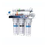 ZKLGS Impianto ad osmosi inversa, Depuratore di Acqua Potabile a 5 Strati, Cucina Domestica sotto Il lavello di purificazione 'Acqua di ultrafiltrazione, Grande Flusso d'Acqua con Rubinetto