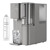 Philips Water ADD6921DG Stazione dell'acqua a osmosi inversa: rimuove fino a 110 sostanze, riscaldamento e raffreddamento istantanei, durata del filtro di 1 anno