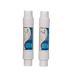 DC Solution | Filtri depuratore acqua Kit 2 filtri attacco rapido sedimenti e carboni attivi | Acqua potabile dal rubinetto di casa