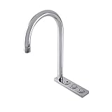 Quatreau Smart Tap 553 - Rubinetto per ebollizione, refrigerato e scintillante, 20 litri all'ora, 3 pulsanti, in acciaio INOX spazzolato