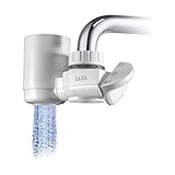Laica RK50A Venezia, Sistema di filtrazione per rubinetto, fino a 900L, include 1 filtro acqua HYDROSMART+ bottiglia in acciaio inox da 0,5 l