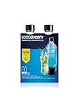 SodaStream Lavabile in Lavastoviglie Carbonator Bottle, 2 x 1 Litro