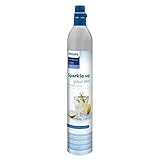 Philips Water ADD913/10 Bombola CO2 per gasatori d'Acqua, Acciaio Inox