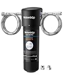 Waterdrop 10UA Filtro Acqua Sistema, Depuratore Acqua Domestico per Sotto Bancone, 30K Litri Sistema di Filtraggio dell'Acqua, Certificato da NSF/ANSI 42, Rimuove 99.99% di Piombo, Cloro, Cattivo
