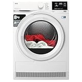 AEG Serie 8000 Asciugatrice 8 Kg, TR8G83GW, Classe A+++, Tecnologia AbsoluteCare, Pompa di Calore, 850x596x638 mm, Bianco