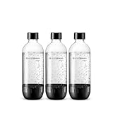 Sodastream Bottiglie Universali per gasatore d'acqua Sodastream, Capienza 1 Litro lavabili in lavastoviglie