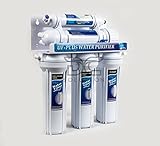 DC Solution | Depuratore Acqua Ultrafiltrazione 5 Stadi filtri | DC-UF5 Purificatore domestico acqua potabile dal rubinetto di casa