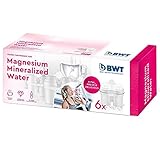 BWT Magnesium Mineralizer Filtro con Tecnologia Brevettata Confezione 6 Filtri per caraffe filtranti