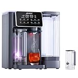Jimmy R9 Purificatore Acqua Osmosi Inversa Domestica per Controsoffitto Dispenser Acqua Calda 7 Fasi Filtrazione UV Riscaldamento 3S 7 Temperature Monitor TDS