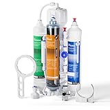 Frizzlife Impianto osmosi acquario, osmosi inversa, per acquari,FAF100 con resina DI