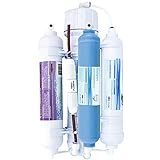Geekpure sistema di filtraggio dell'acqua ad osmosi inversa per acquario portatile a 4 stadi con filtro DI-100GPD