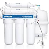 Ecosoft Standard PRO - Filtro ad osmosi inversa, senza pompa, soluzione compatta per la depurazione dell'acqua