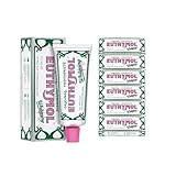 Euthymol Dentifricio Sbiancante 75ml x 6, Contiene Fluoro e Vitamina E, Senza Glutine, Rimozione della Placca, Protezione dalla Carie, Antibatterico, Pulizia Profonda, Freschezza Duratura