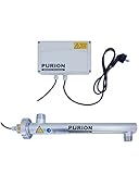 PURION 1000 Sistema UV Sistema di disinfezione del filtro dell'acqua Sistema di disinfezione dell'acqua Condizionatore d'acqua 17W 1.000 l/h