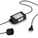 Bellerofonte Alimentatore di Ricambio per Sterilizzatori UV Acqua 12-16 watt con LED di funzionamento e Allarme Sonoro di Guasto per Lampada Ultravioletti Attacco 2+2 pin