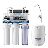 Naturewater Impianto osmosi inversa a 6 stadi 180 l/giorno con chiarificatore UV e pompa di spinta