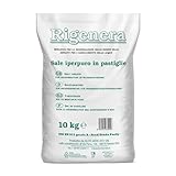Rigenera – Sale per Addolcitori in Pastiglie – Sacco da 10 KG – Sale da Addolcimento Acqua