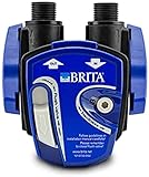 Neues Wasser Group Brita Purity Filtro Acqua Sottolavello, Filtrazione per Filtri P3000/C300/C500, Testa Taglio 0-70% Adatto per Filtri Brita, Montaggio a Parete, Installazione Facile