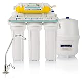 NATURE WATER PROFESSIONALS - Attrezzatura per osmosi inversa - Kit per osmosi a 6 stadi - Capacità 5 litri - Include membrana 50 GPD, filtro e serbatoio acqua.