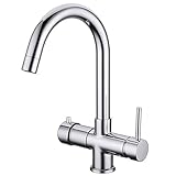 Rubinetto ForHome® 5 Vie Per Refrigeratori Gasatori Acqua Depurata Ambiente/Fredda/Gassata - Calda/Fredda, COLORE RUBINETTO CROMO