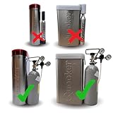 Neues Wasser Group Riduttore di pressione di CO2 per bottiglie riutilizzabili con connettore, adatto per Quooker Cube