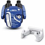 Neues Wasser Group Testa Filtro Brita Purity C G 3/8' - Cut-Off Variabile 0-70%, Connessioni Bypass Con Filettatura Maschio, Ventilazione Integrata, Adatto per filtro BRITA P1000