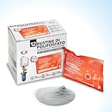 WK - Polifosfati per Caldaia, Ricarica Universale da 12 Bustine da 80 g in Polvere, Funge da Anticalcare e Anticorrosivo