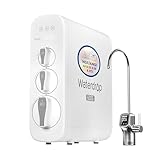 Waterdrop G3P600 Osmosi Inversa Sistema, Certificato NSF/ANSI 58 e 372, Sotto il Lavello, Riduzione dei TDS, 600 GPD, 2:1 da Puro a Scarico, Rubinetto LED Intelligente