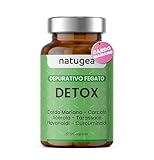 Detox Fegato e Intestino. CardoMariano fegato. Depurativo Drenante Antiossidante. Elimina Tossine, Antiossidante e Aiuta Sistema Intestinale con Carciofo. Fino a 4 Mesi