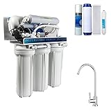 DC Solution | Depuratore Acqua Osmosi Inversa 400 Galloni | DC-RO4005 Purificatore domestico filtro acqua potabile dal rubinetto di casa