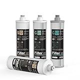 Frizzlife M3005 - Set di 4 filtri di ricambio per SK99, SP99, SK99 e SP99