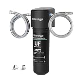 Waterdrop 10UA-UF Sistema di filtraggio dell'acqua sotto il lavello, i filtrazione dell'acqua ultra da 0,01 micron, riduce cloro, piombo, fluoruro, cattivo gusto e odore, alta capacità 30,000 Liters